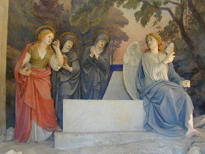 Antonio Brilla's The finding of the empty tomb of Christ